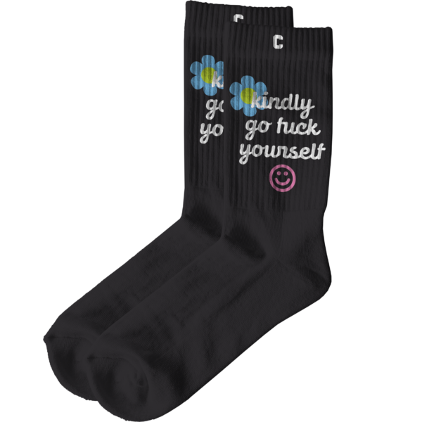 Kindly Go Fuck Yourself Crew Socks