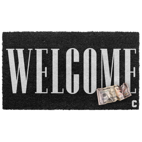 Lucky Bastard Welcome Mat