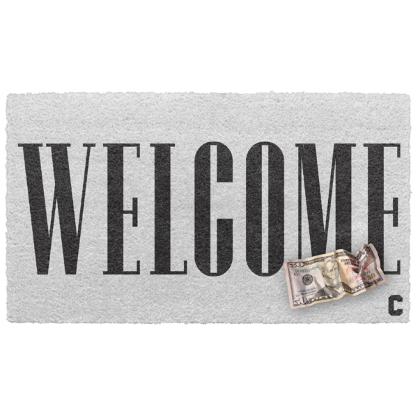 Lucky Bastard Welcome Mat