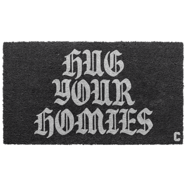 Hug Your Homies Welcome Mat