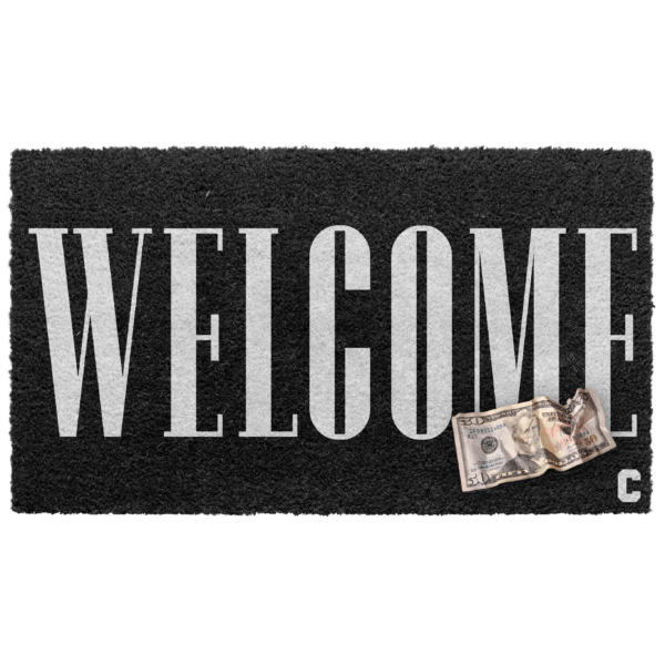 Lucky Bastard Welcome Mat