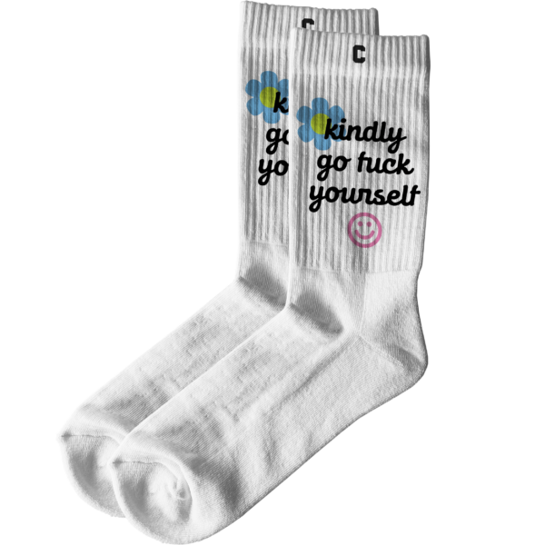 Kindly Go Fuck Yourself Crew Socks