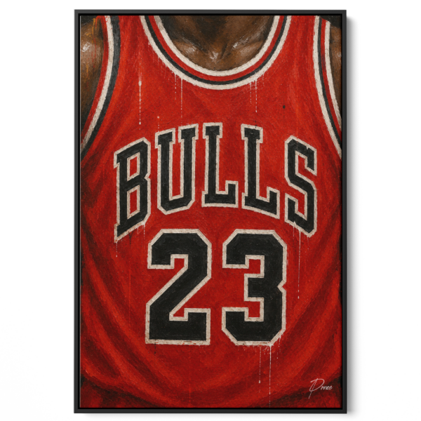 Game 6 Framed Canvas