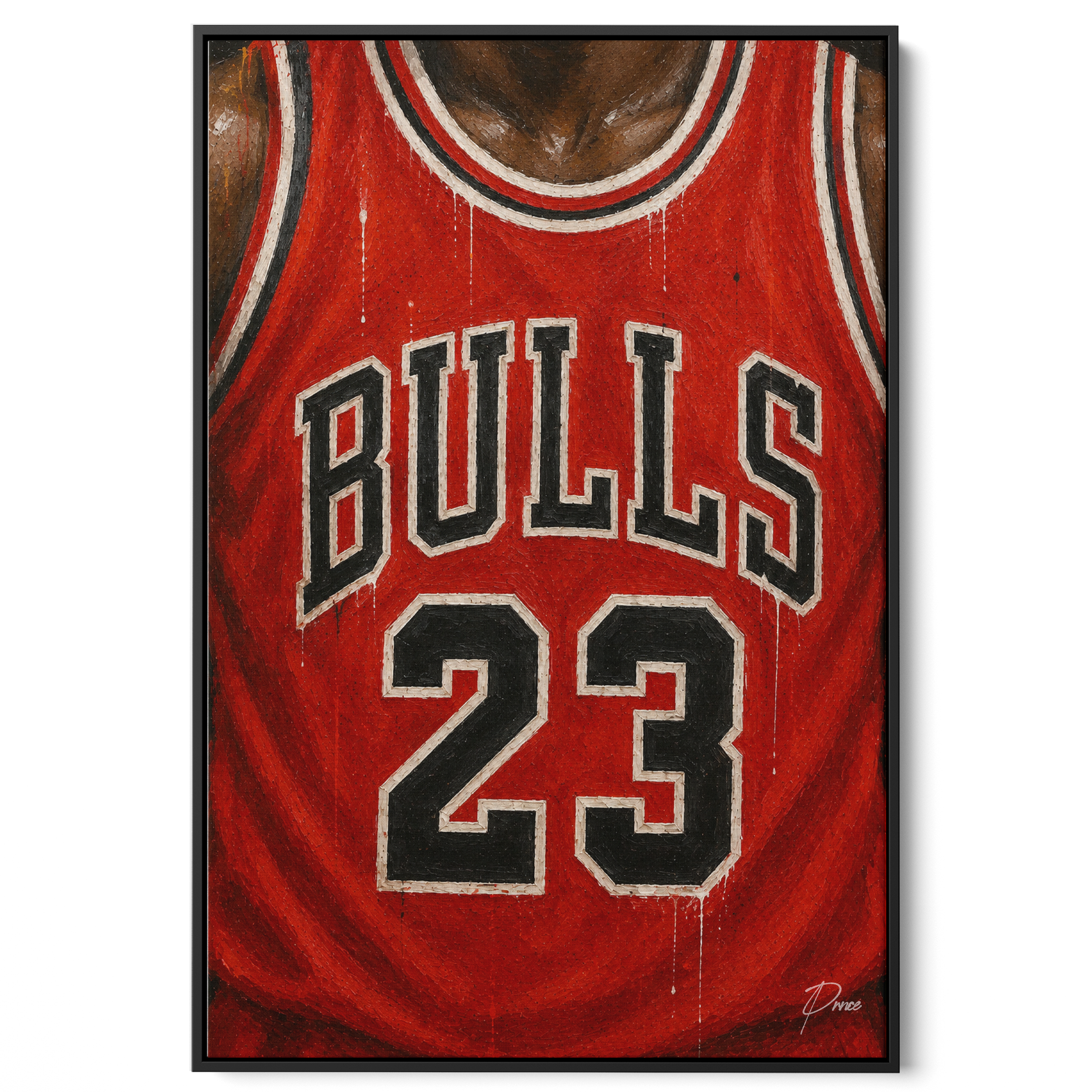 Game 6 Framed Canvas