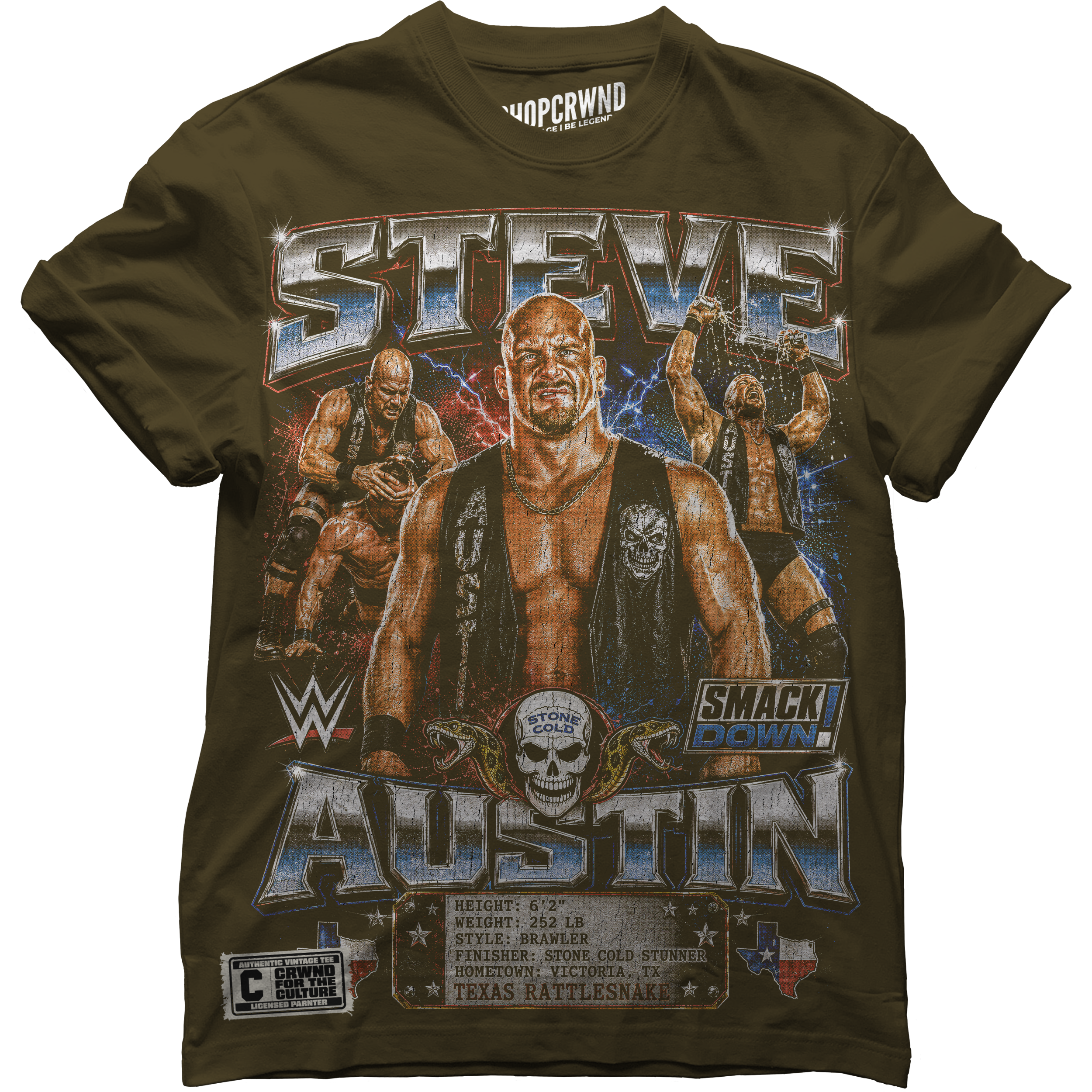 Texas Rattlesnake Graphic Tee - Image 2