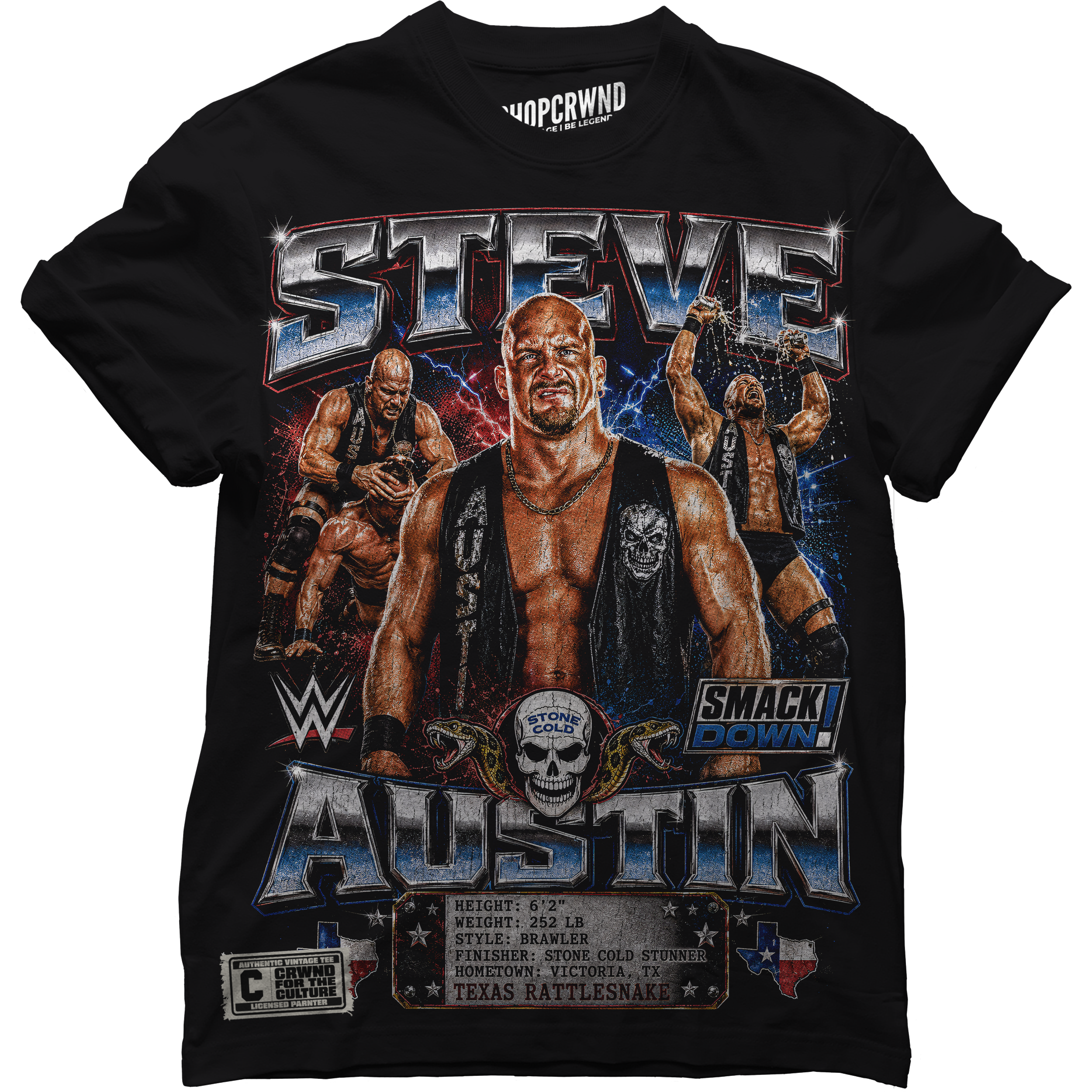 Texas Rattlesnake Graphic Tee - Image 4