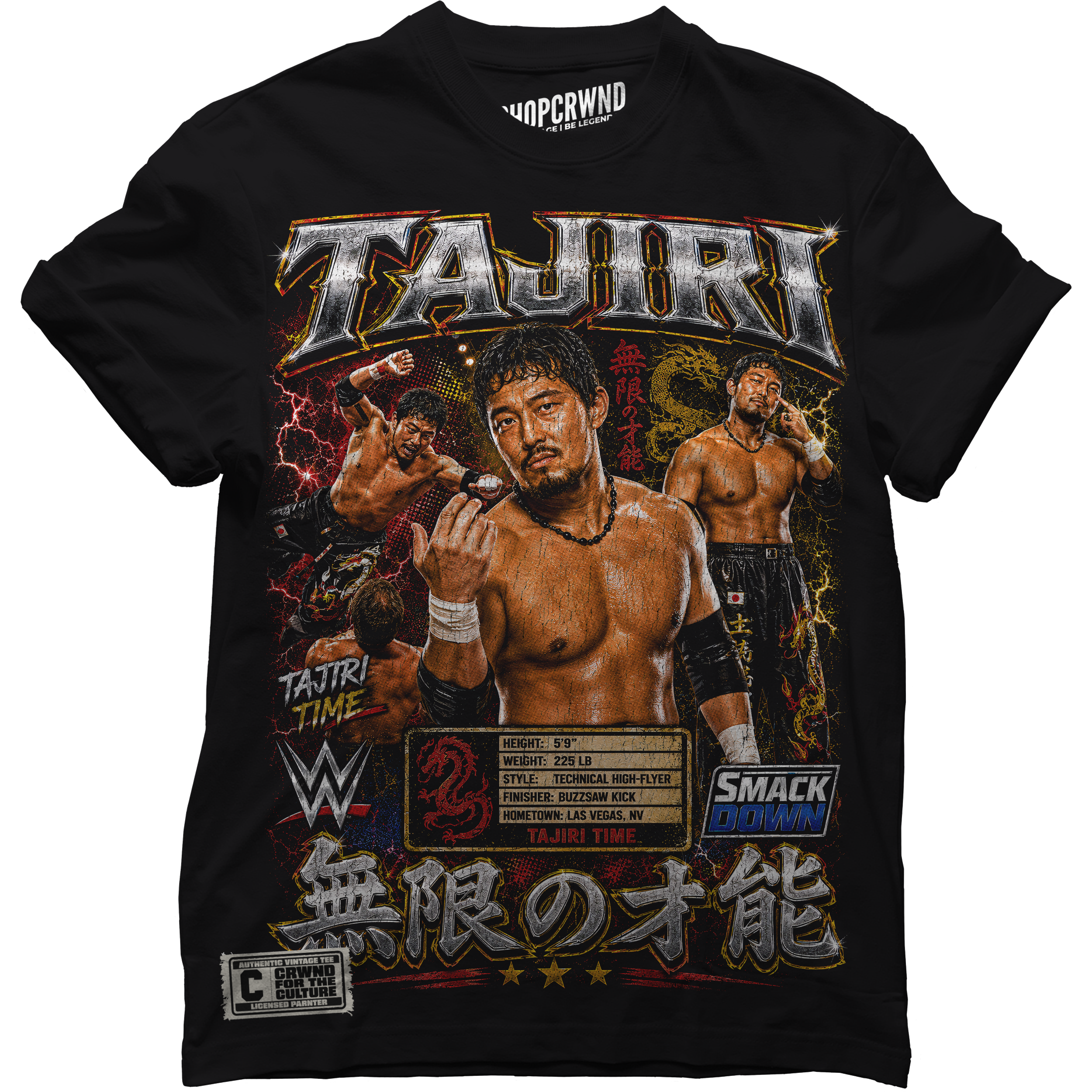 Tajiri Time Graphic Tee - Image 2