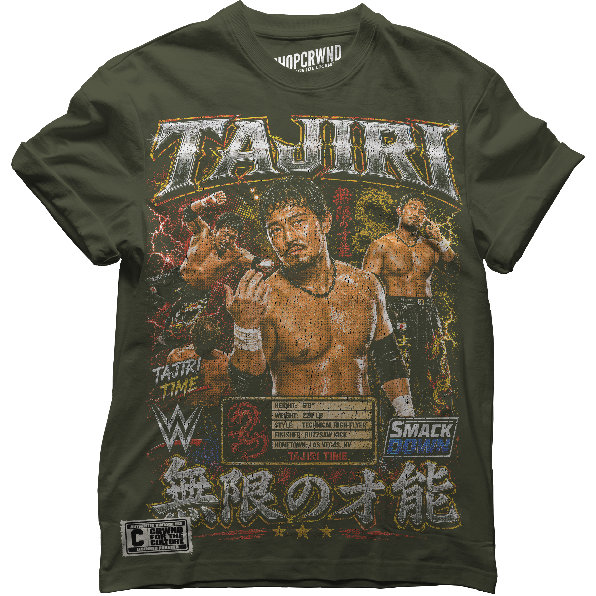 Tajiri Time Graphic Tee - Image 3